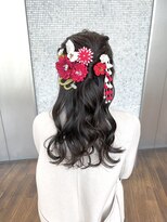 ザック ヴィ(ZACC  vie)&nbsp;卒業式ヘア / ハーフアップヘア