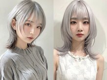 《SILVER COLOR》一度はやってみたい憧れのカラー。インナーカラーにもオススメ