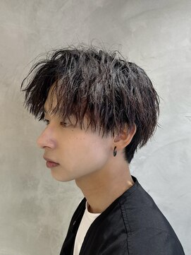 ニコ トウキョウ ヨコハマ(nico) メンズ/ツイストスパイラル/センターパート