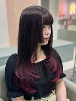 アール 横浜(R)&nbsp;【ユゲミナミ】デザインカラー＊ロングレイヤー