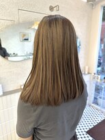 コス(KOS)&nbsp;【KOS　立川】オリーブグレージュ×艶ロング