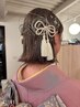 成人式　振袖着付け+ヘアセット　20,000円→18500円