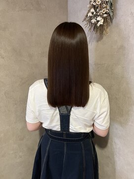 メルバイグラフ 梅田(mel by GRAFF) 「縮毛矯正で叶える理想のストレートヘア」