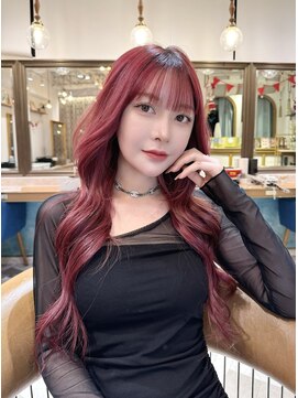 ロンドアベニール 北千住(Lond avenir) レイヤーカット/レイヤー/韓国/顔周り/前髪パーマ/北千住/北千住