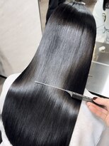 ユーザ(YUZA)&nbsp;美髪縮毛矯正×最高峰髪質改善トリートメント×ブルーブラック