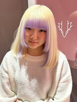 ダズリングディア(Dazzling Deer)&nbsp;ブロンド/抜きっぱなしブロンド/似合わせカット