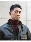 スリックバック　フェードカット　メンズショート　メンズ専門