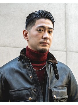 ダウバーバーショップ 表参道(DAU BARBER SHOP) スリックバック　フェードカット　メンズショート　メンズ専門