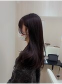 ローレイヤー/簡単スタイリング/ブリーチ無しラベンダーカラー