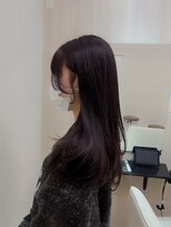 エトレ(ETRE)&nbsp;ローレイヤー/簡単スタイリング/ブリーチ無しラベンダーカラー