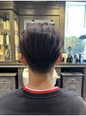 曲がる縮毛矯正×センターパート