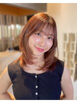 ザザ シンジュク(ZA/ZA shinjuku)&nbsp;ミディアムレイヤー/顔周りレイヤー