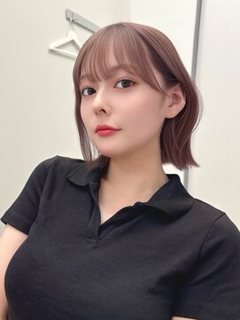 プラチナ(PLATINA) 韓国ヘア/くびれヘア/顔周りカット/韓国ボブ/顔周りカット