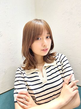 ロンド レグリーズ 立川(Lond leglise) ミニウルフレイヤーカット顔周りカット前髪カット韓国ボブ/立川