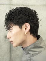 銀座フェザーパーマシャドウパーマツイストスパイラルパーマ眉毛