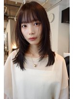 シティ(sity.)&nbsp;天神　ブリーチなしダブルカラー　レイヤーカット　暖色カラー