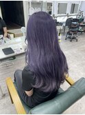 ブリーチ１回で作るパープル♪
