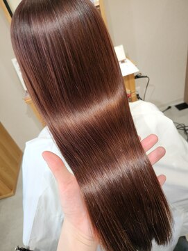 テラスヘア 長岡(TERRACEhair) しゃきんとならないナチュラルに曲がる髪質改善縮毛矯正
