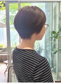 くびれショート×アッシュブラウン/20代◎30代◎40代◎50代