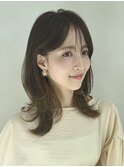 秋ヘアにチェンジ♪ミディアムレイヤー◎