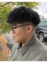 アース オーセンティック 高松レインボーロード店(EARTH Authentic)&nbsp;艶髪×無骨 スペインカール