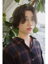 フィル(fil)&nbsp;ショートボブ／オリーブベージュ