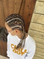 カペリマレーナ(Capelli Malena)&nbsp;全頭　エクステ　コーンロウ