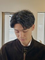 ディッセンバー 伊勢崎(December)&nbsp;メンズ/センターパート/似合わせカット／ニュアンスパーマ