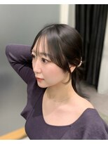 シェス 梅田茶屋町(shes)&nbsp;似合わせ顔周りカット/アリサ