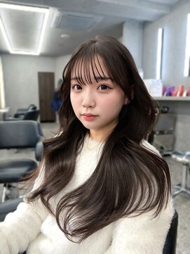 ボタン コロン 表参道 原宿(VOTAN COLON) ハッシュカット/韓国レイヤー/ミディアムレイヤー/原宿/顔まわり