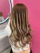 ロサ ファイブヘアー(Rosa..5Hair)&nbsp;暗くてもギャルさは欠かせない！エクステハイライト！