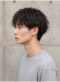 メンズパーマ/縦落ちスパイラル