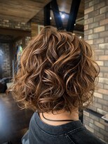 オンザライン(ON THE LINE)&nbsp;Designperm/ デザインパーマ With レイヤーボブ