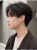 センターパート／ニュアンスパーマ/