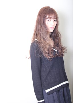 ヘアー アイス カンナ(HAIR ICI Canna) ロング×ウエーブ×イルミナ