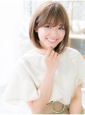 *mod's越谷*斜めバング☆小顔ナチュラルストレートa