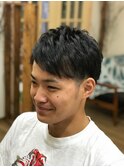 軽めマッシュのツーブロック◆