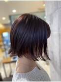 大人かわいい/西宮/小顔/ハンサムショート/きりっぱなしボブ