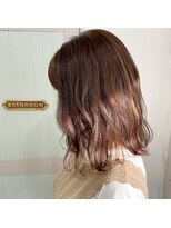 マーズ(Hair salon Mars) 柔らかモカベージュ。