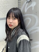 クラク 羽根木店(kuraku)&nbsp;★超クールスタイル★ブルーブラックベース【イヤリングカラー】