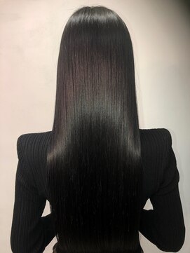 アルル 銀座(alulu) 【髪質改善】うる艶◇ブルーブラック