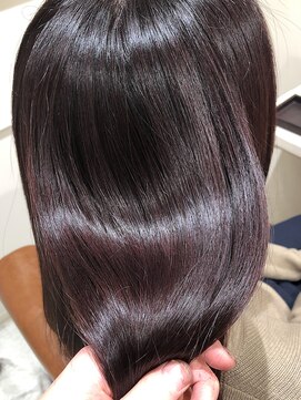 フレーム なんば店(FRAME) [Frame なんば] 艶カラー透け感ダークチェリー