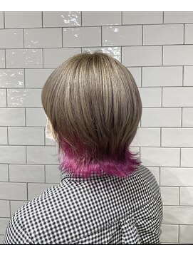 ループウエスト(LOOP WEST) マッシュウルフ◯パールベージュ◯チェリーピンク