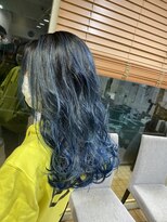 リプルヘアー ウエスト(ripple hair west)&nbsp;ネイビーブルー