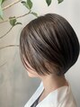 アグ ヘアー シックス 松本駅前店(Agu hair six)&nbsp;ショートボブ艶グレージュ