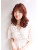 オーロ(ORO) 大人かわいい小顔に見えるナチュラルくびれロブ