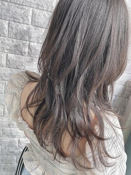 リアイス(Re:ICE) グレージュフェザーロングウルフ