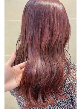 ユーフォリア 新宿店(Euphoria) 【Euphoria】高発色艶カラー*ローズピンク