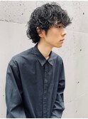 【loki】メンズ×ミディアムパーマ