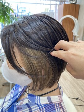 ユニティ 小田急相模原店 前下がりボブ【小田急相模原/髪質改善/白髪染め】